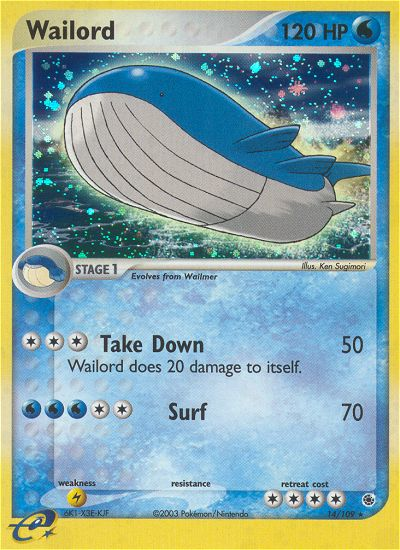 Wailord (14/109) [EX: Ruby & Sapphire] | Exor Games Summserside