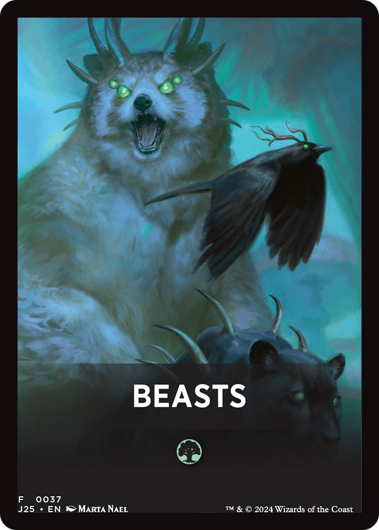 Beasts Theme Card [Foundations Jumpstart Front Cards] | Exor Games Summserside