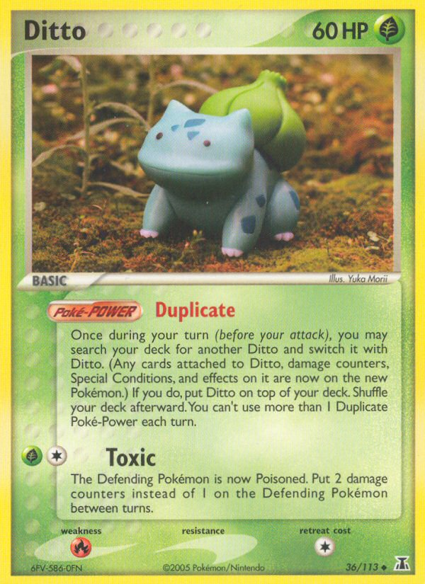 Ditto (36/113) [EX: Delta Species] | Exor Games Summserside