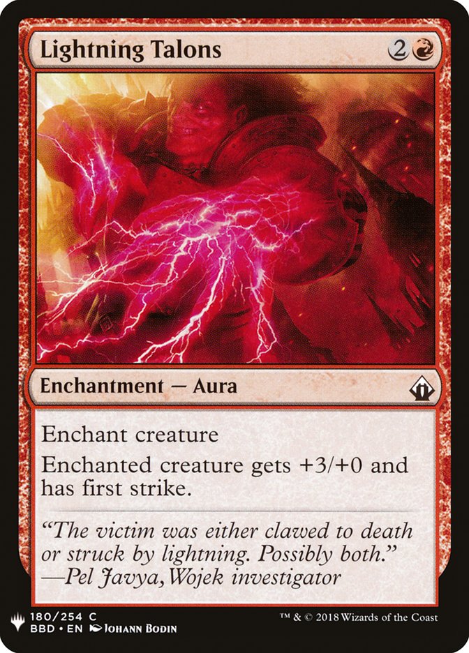 Lightning Talons [Mystery Booster] | Exor Games Summserside
