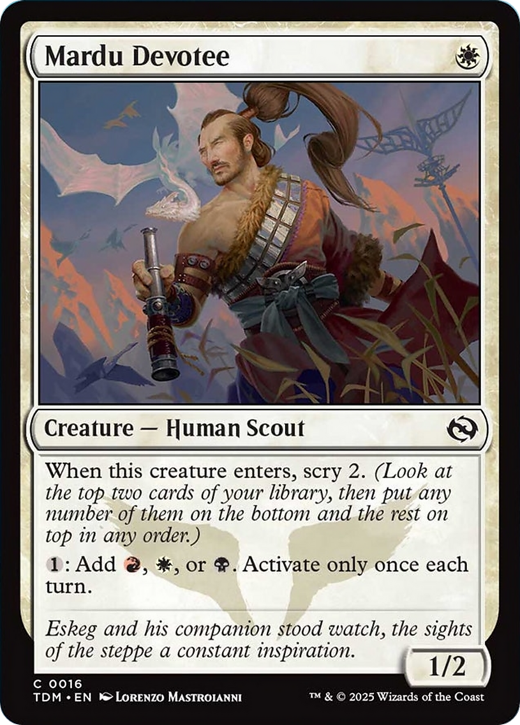 Mardu Devotee [Tarkir: Dragonstorm] | Exor Games Summserside