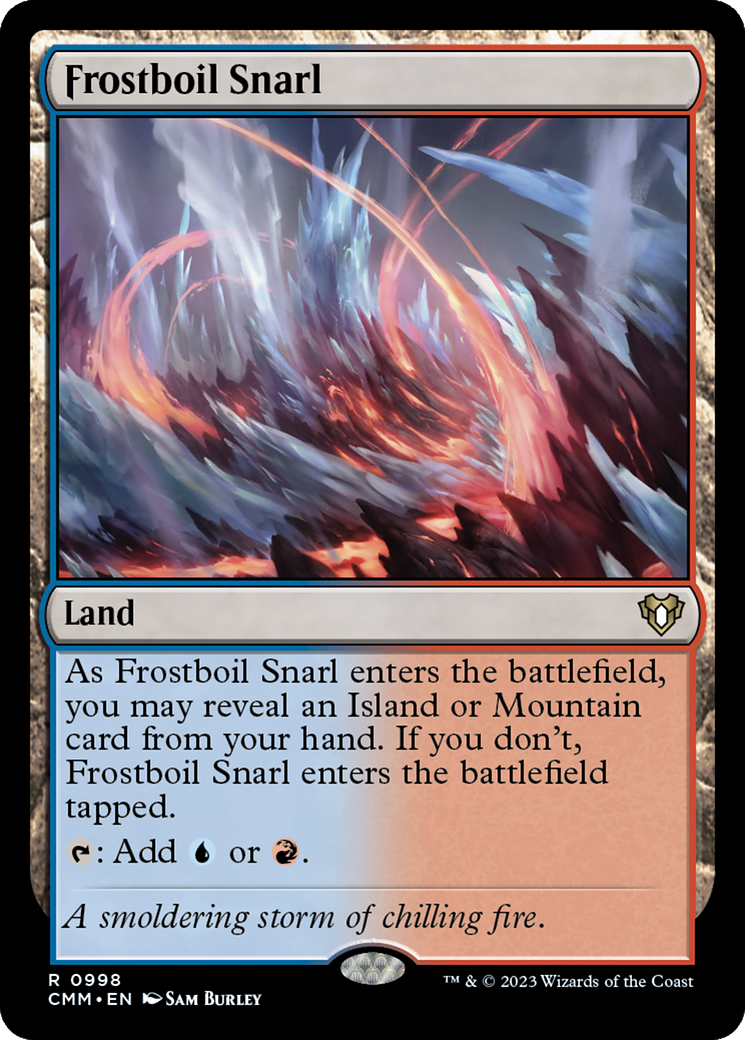 Frostboil Snarl [Commander Masters] | Exor Games Summserside
