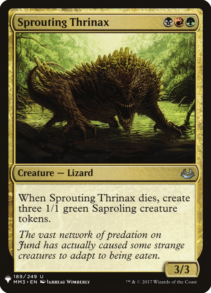 Sprouting Thrinax [Mystery Booster] | Exor Games Summserside