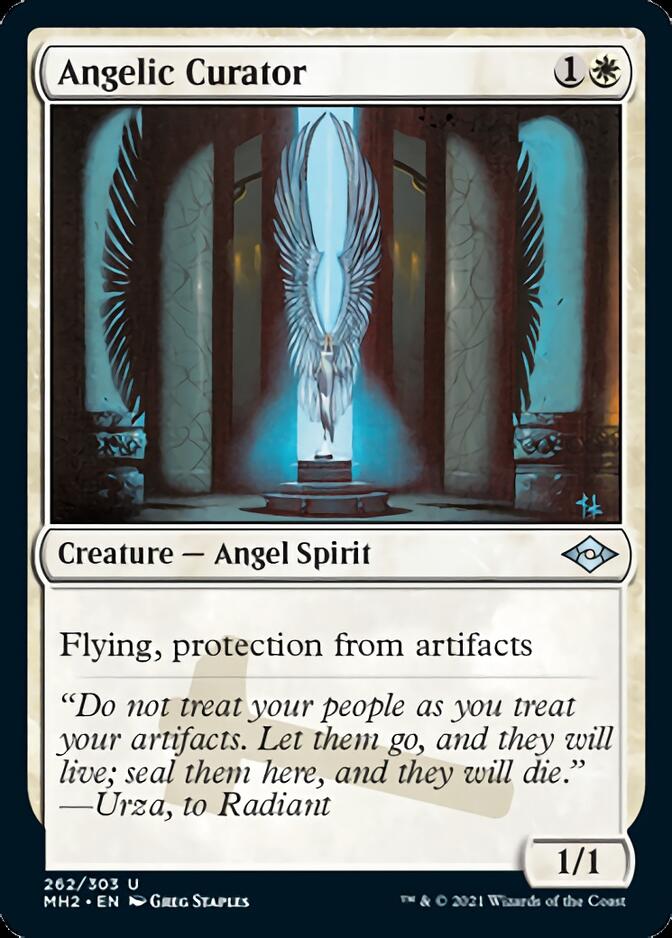 Angelic Curator (Foil Etched) [Modern Horizons 2] | Exor Games Summserside