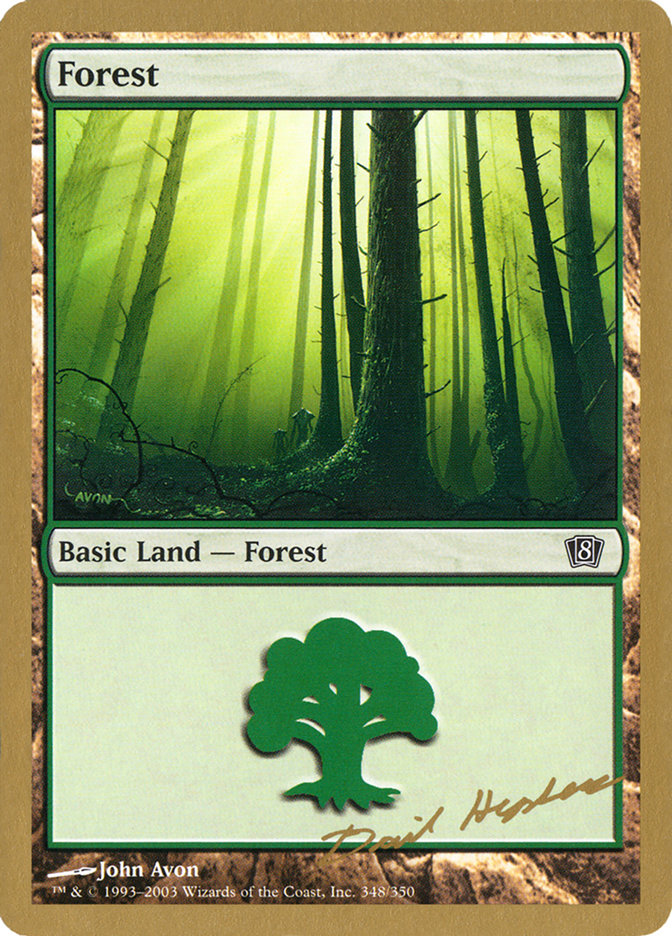 Forest (dh348) (Dave Humpherys) [World Championship Decks 2003] | Exor Games Summserside