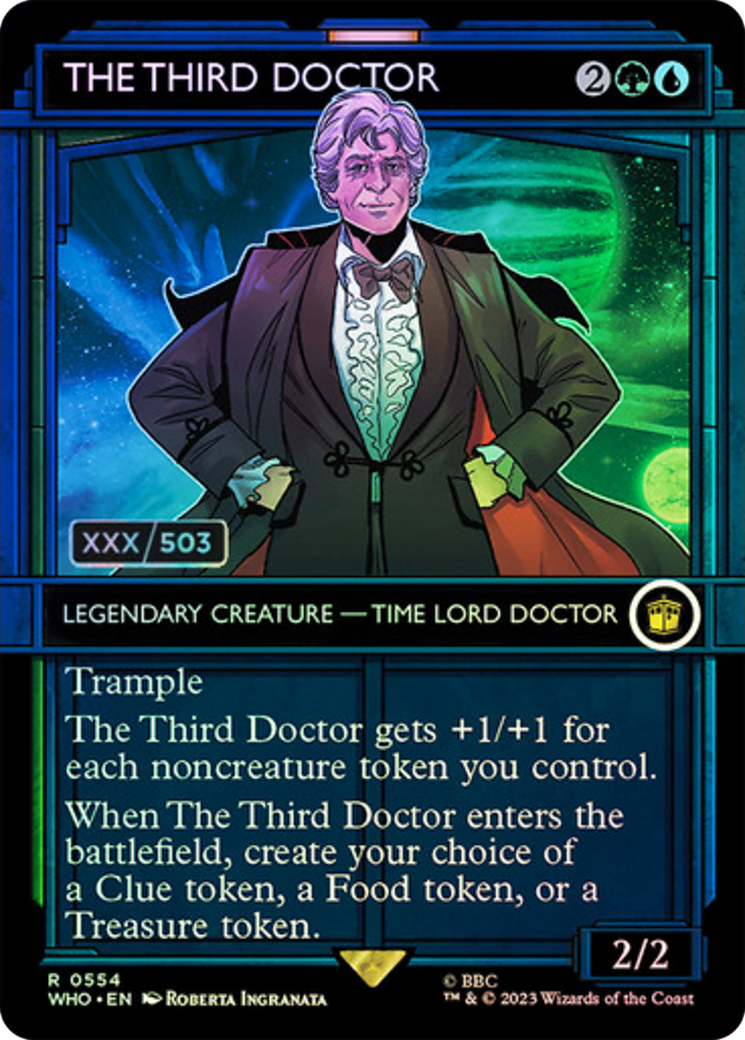 The Third Doctor (Serial Numbered) [Doctor Who] | Exor Games Summserside