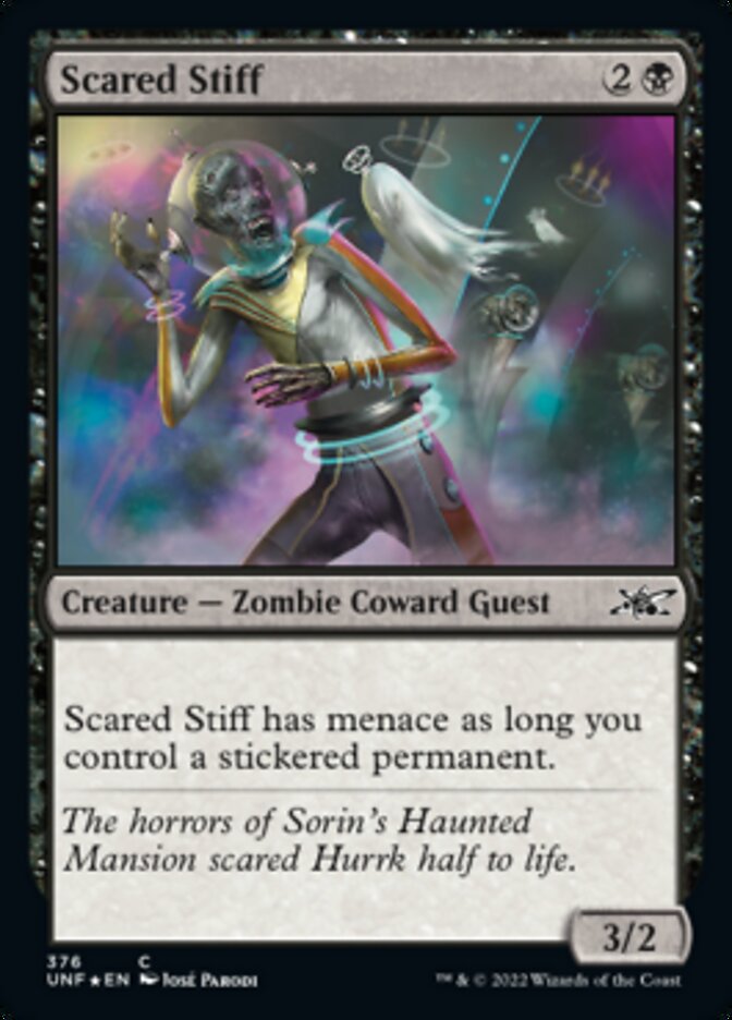 Scared Stiff (Galaxy Foil) [Unfinity] | Exor Games Summserside
