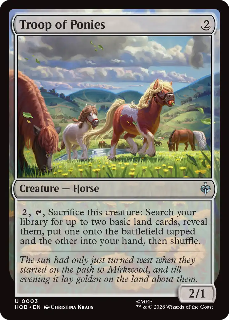 Troop of Ponies [The Hobbit] | Exor Games Summserside