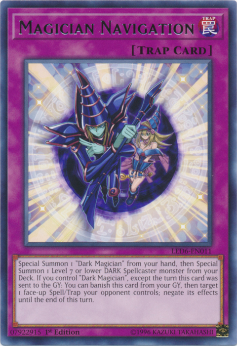 Magician Navigation [LED6-EN011] Rare | Exor Games Summserside