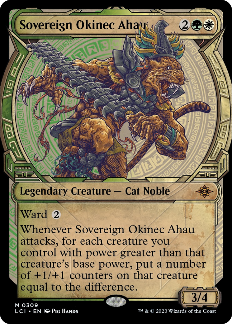 Sovereign Okinec Ahau (Showcase) [The Lost Caverns of Ixalan] | Exor Games Summserside