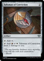 Talisman of Conviction [Commander Masters] | Exor Games Summserside