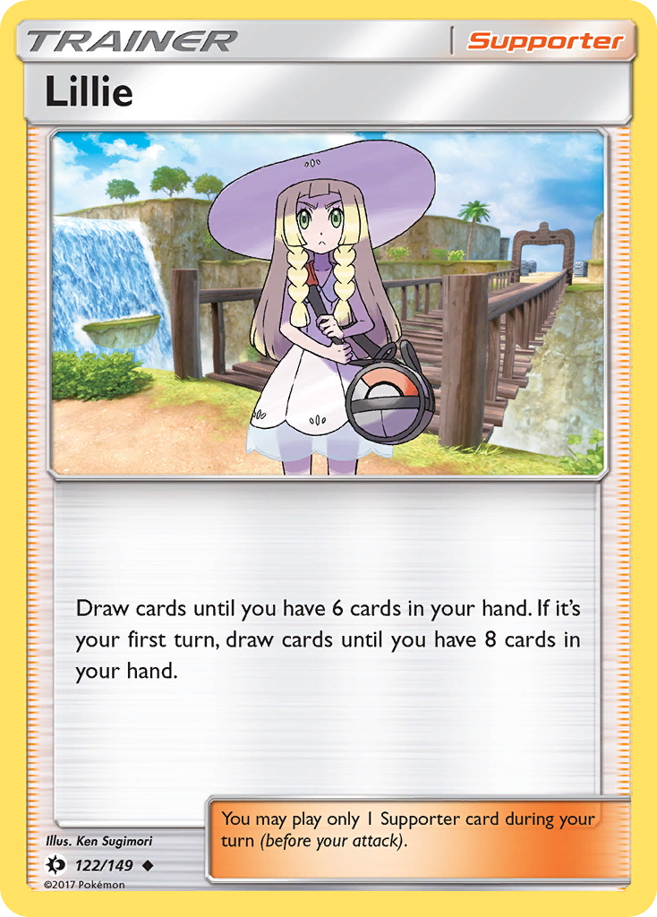 Lillie (122/149) [Sun & Moon: Base Set] | Exor Games Summserside