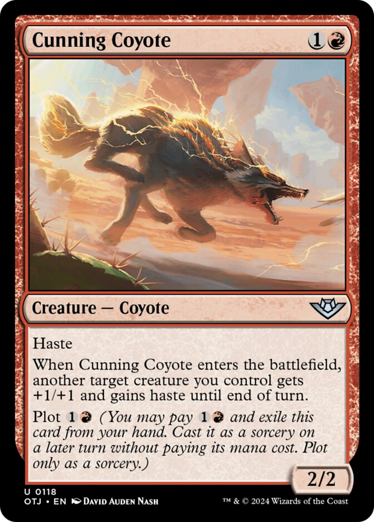 Cunning Coyote [Outlaws of Thunder Junction] | Exor Games Summserside