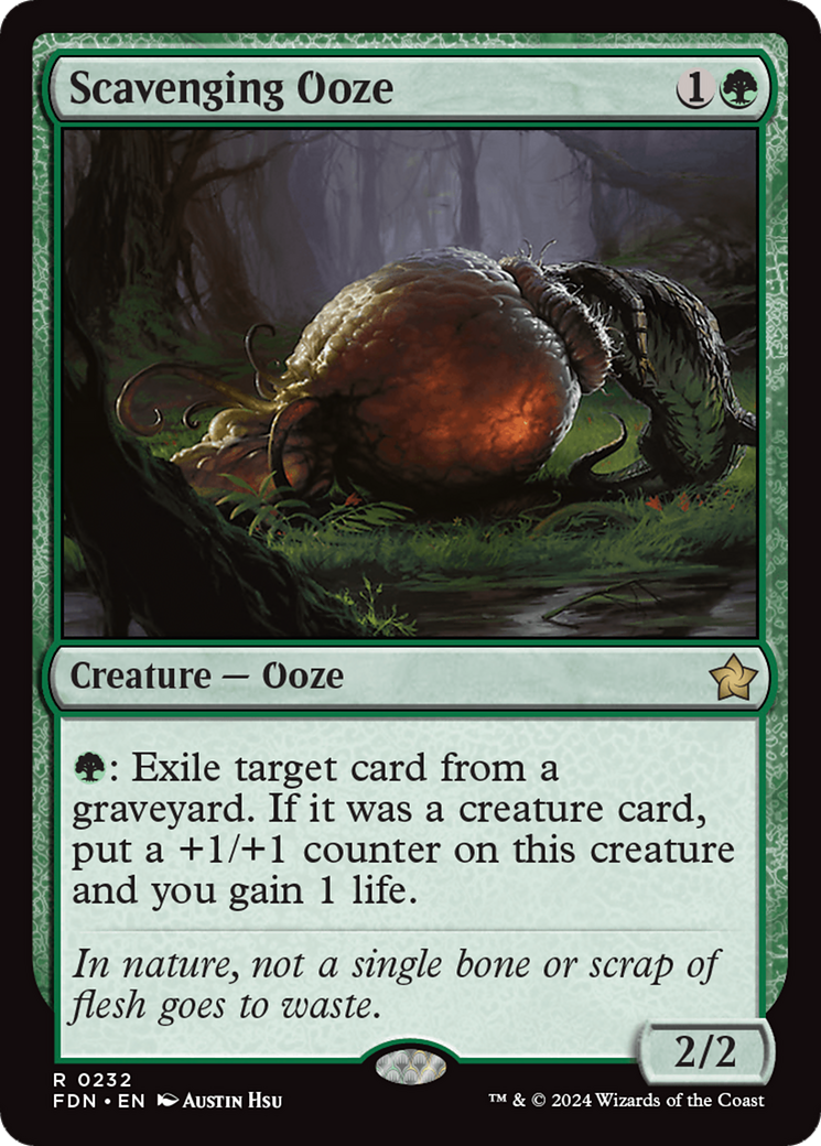 Scavenging Ooze [Foundations] | Exor Games Summserside