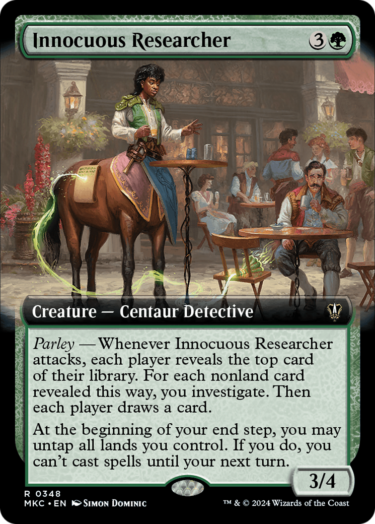 Innocuous Researcher (Extended Art) [Murders at Karlov Manor Commander] | Exor Games Summserside