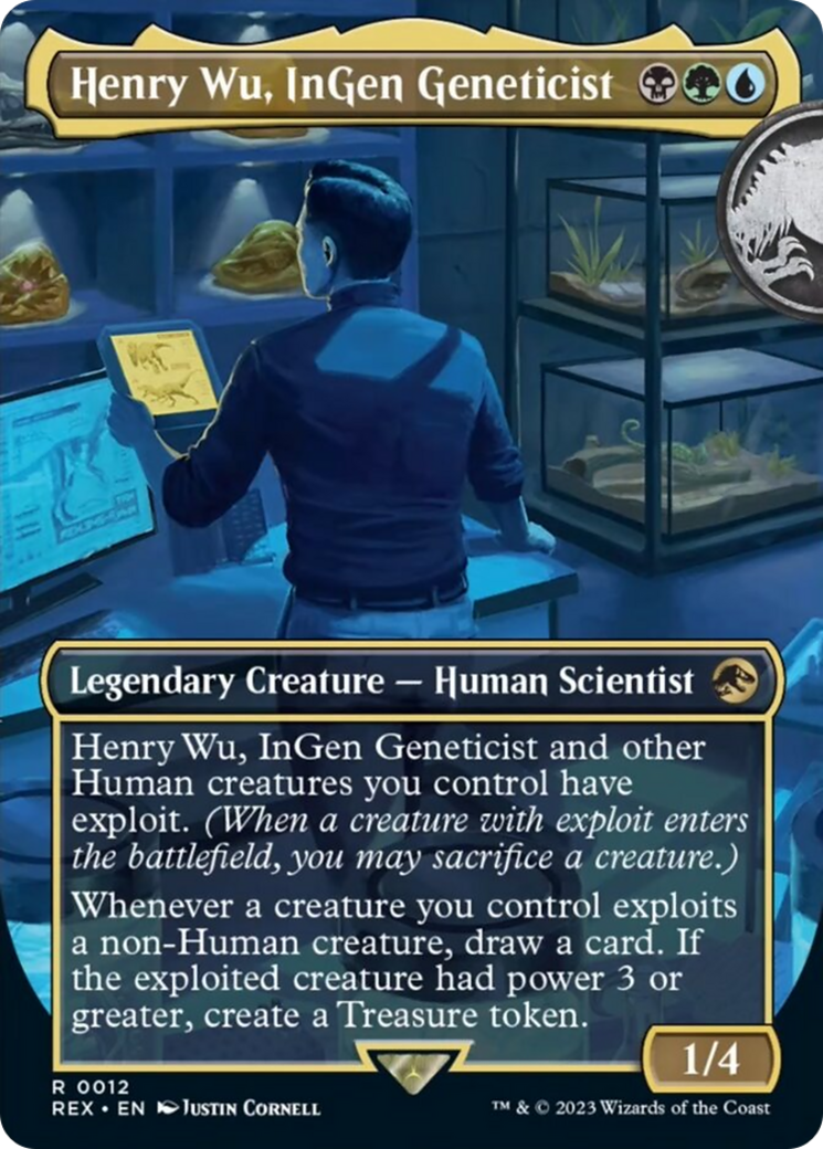 Henry Wu, InGen Geneticist (Borderless) [Jurassic World Collection] | Exor Games Summserside