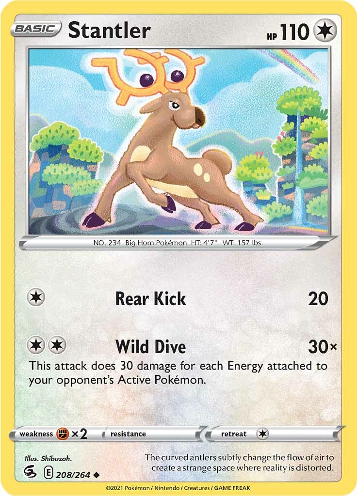 Stantler (208/264) [Sword & Shield: Fusion Strike] | Exor Games Summserside