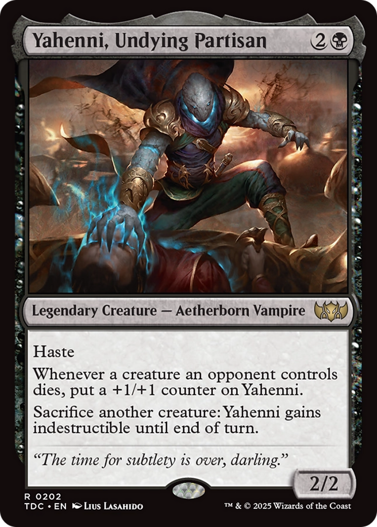 Yahenni, Undying Partisan [Tarkir: Dragonstorm Commander] | Exor Games Summserside