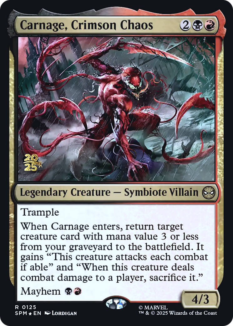 Carnage, Crimson Chaos [Wizards Play Network 2025] | Exor Games Summserside