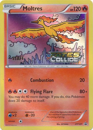 Moltres (XY127) (Staff) [XY: Black Star Promos] | Exor Games Summserside