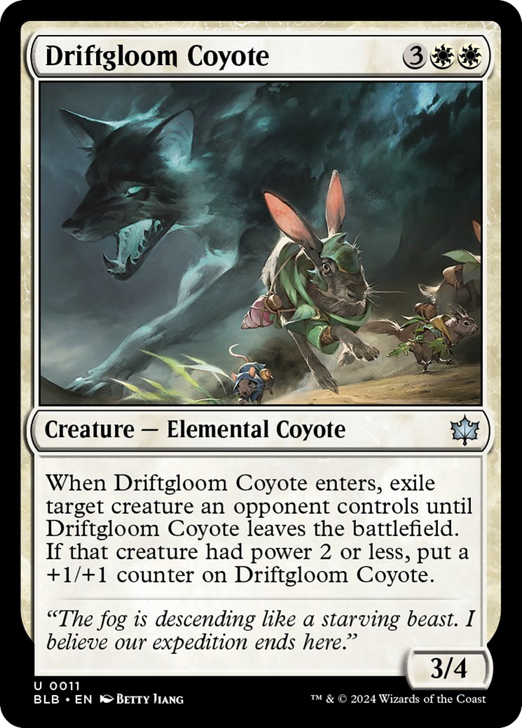 Driftgloom Coyote [Bloomburrow] | Exor Games Summserside