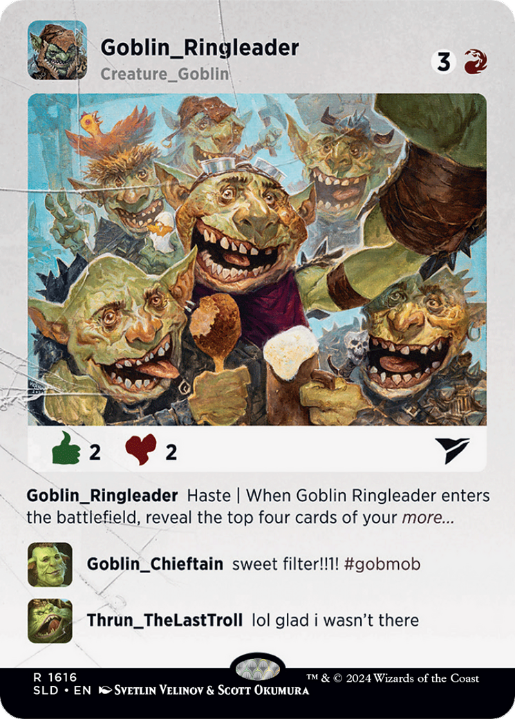 Goblin Ringleader [Secret Lair Drop Series] | Exor Games Summserside