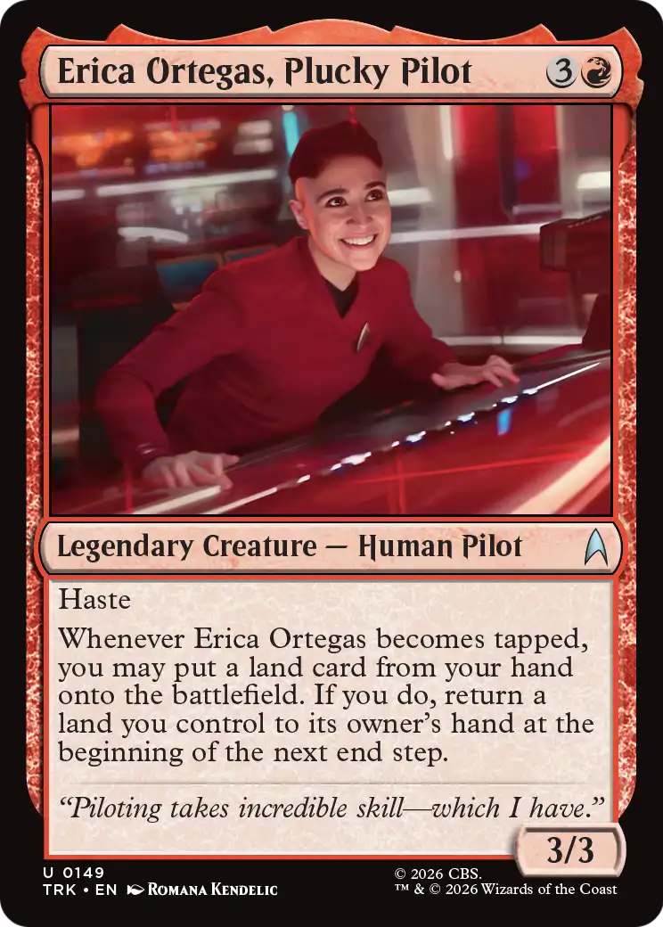 Erica Ortegas, Plucky Pilot [Star Trek] | Exor Games Summserside