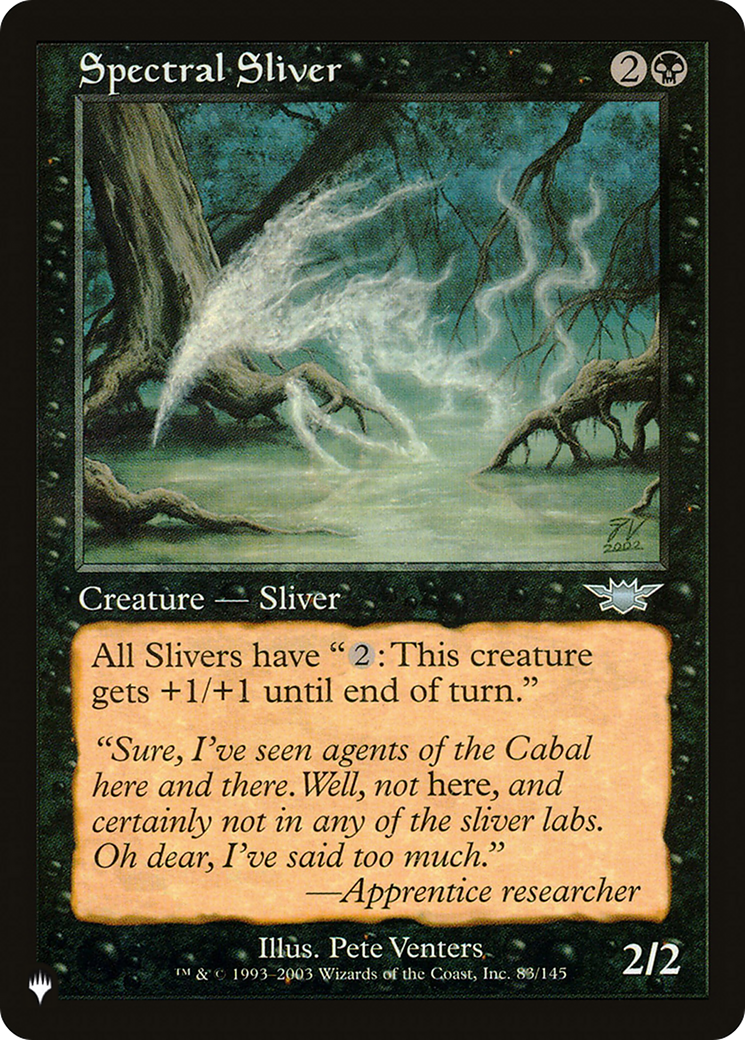 Spectral Sliver [The List] | Exor Games Summserside