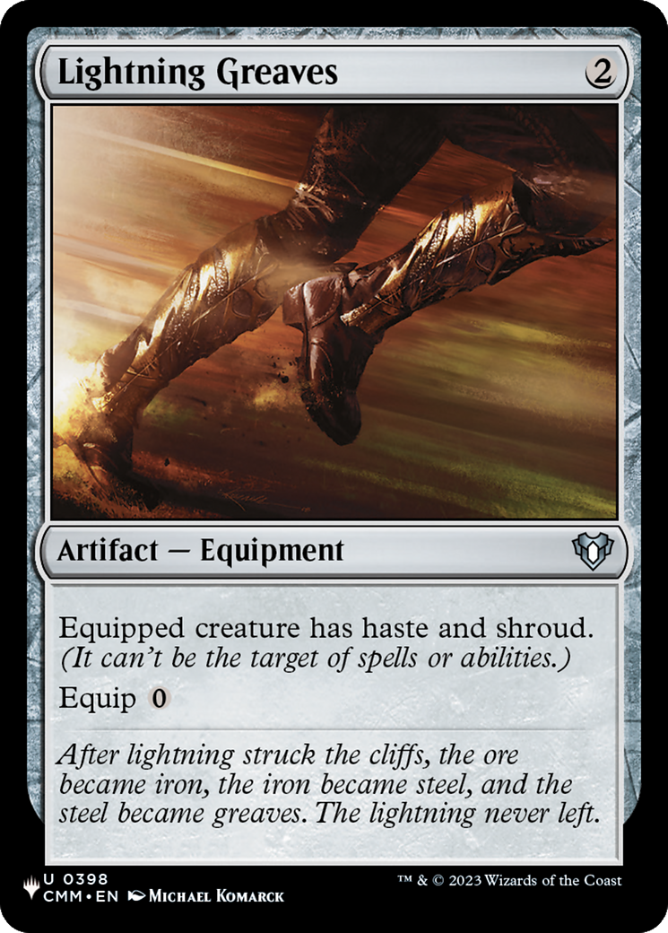 Lightning Greaves (CMM) [The List] | Exor Games Summserside