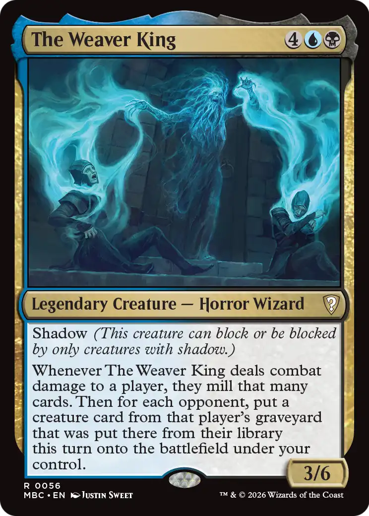 The Weaver King [Mystery Booster: Commander Edition] | Exor Games Summserside