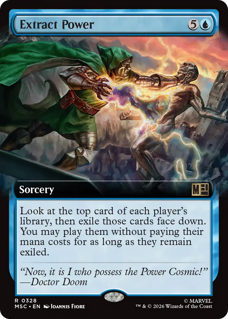 Extract Power (Extended Art) [Marvel Super Heroes Commander] | Exor Games Summserside