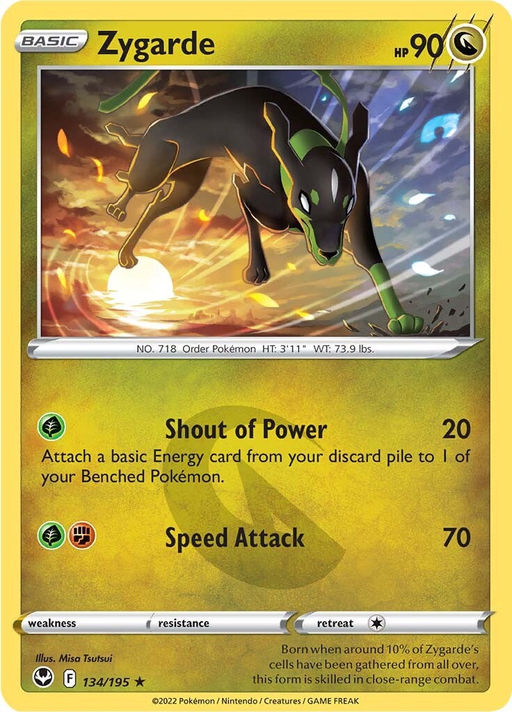 Zygarde (134/195) [Sword & Shield: Silver Tempest] | Exor Games Summserside