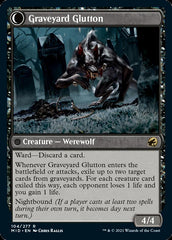 Graveyard Trespasser // Graveyard Glutton [Innistrad: Midnight Hunt] | Exor Games Summserside