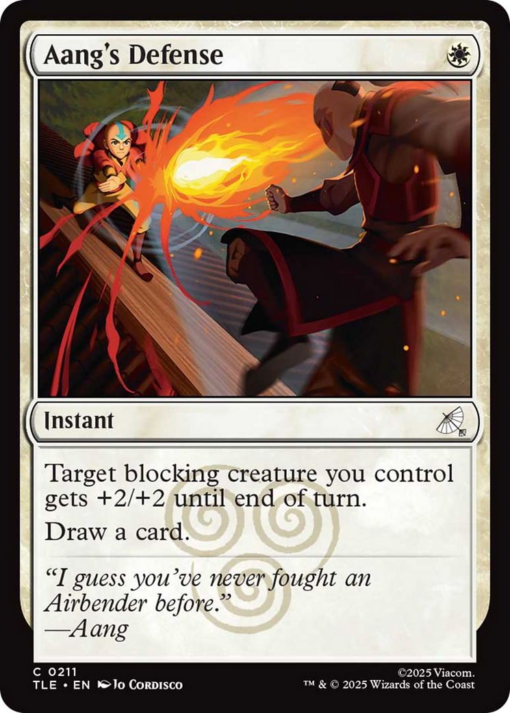Aang's Defense [Avatar: The Last Airbender: Eternal-Legal] | Exor Games Summserside