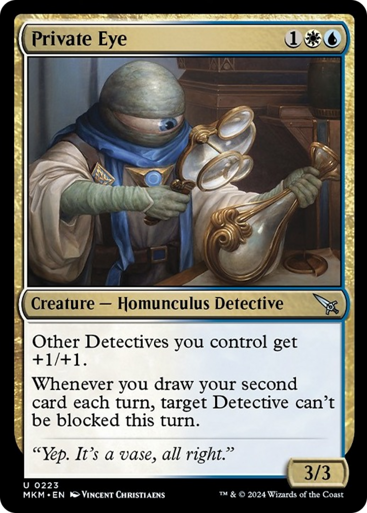 Private Eye [Murders at Karlov Manor] | Exor Games Summserside