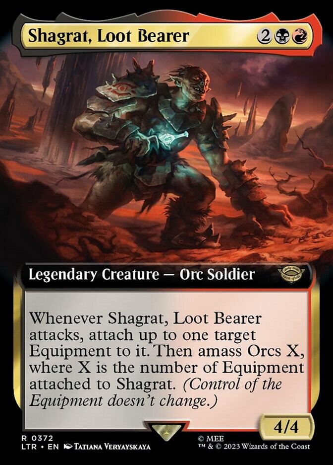 Shagrat, Loot Bearer (Extended Art) [The Lord of the Rings: Tales of Middle-Earth] | Exor Games Summserside