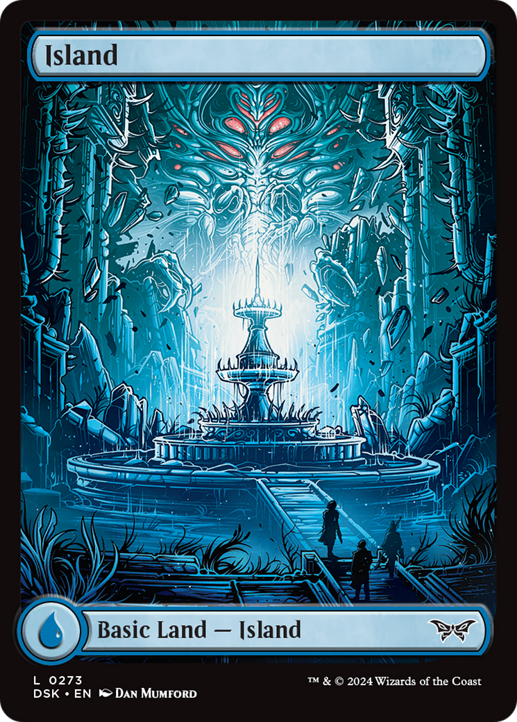 Island (273) - Full Art [Duskmourn: House of Horror] | Exor Games Summserside