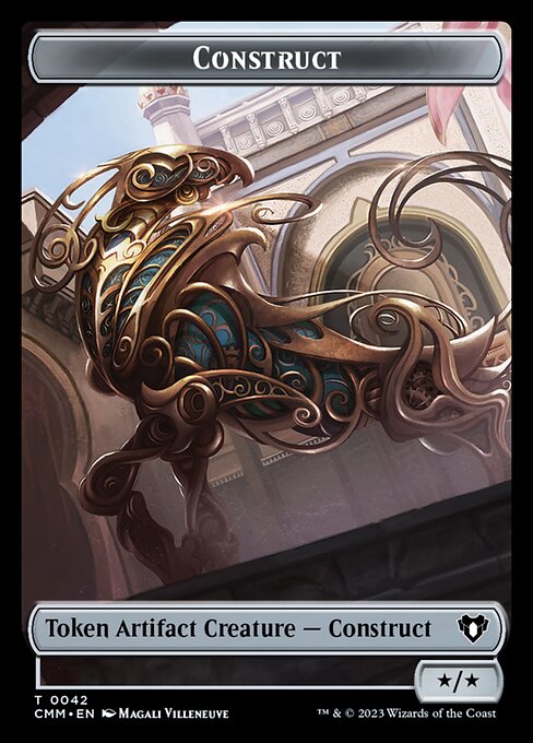 Treasure // Construct (0042) Double-Sided Token [Commander Masters Tokens] | Exor Games Summserside