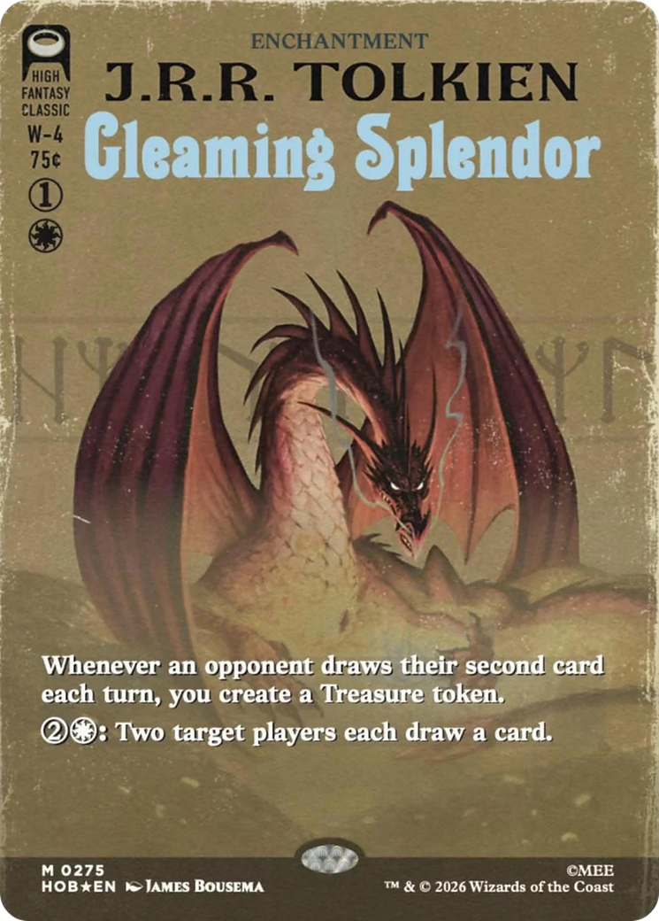 Gleaming Splendor (Borderless) [The Hobbit] | Exor Games Summserside