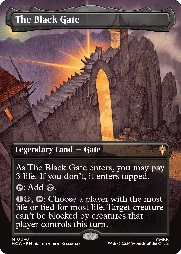 The Black Gate (Borderless) [The Hobbit: Eternal-Legal] | Exor Games Summserside