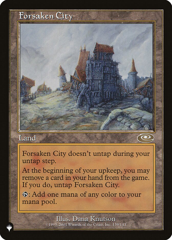 Forsaken City [The List] | Exor Games Summserside