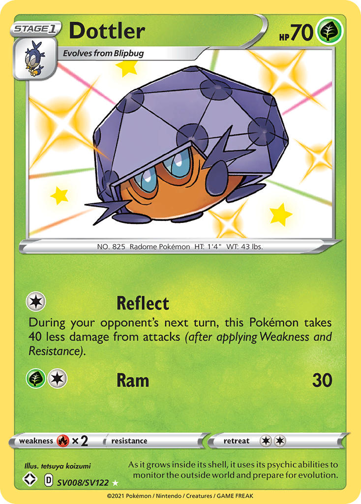 Dottler (SV008/SV122) [Sword & Shield: Shining Fates] | Exor Games Summserside