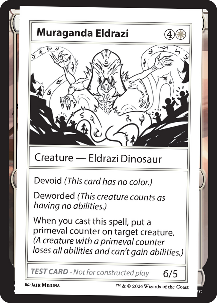 Muraganda Eldrazi [Mystery Booster 2 Playtest Cards] | Exor Games Summserside