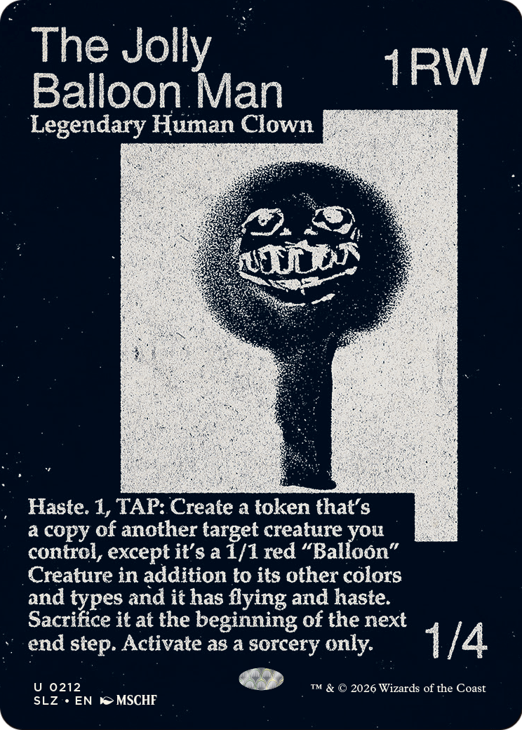 The Jolly Balloon Man (0212) [Secret Lair x MSCHF: The Zeta Set] | Exor Games Summserside