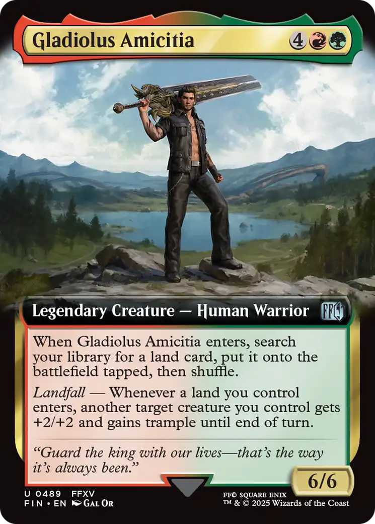 Gladiolus Amicitia (Extended Art) [FINAL FANTASY] | Exor Games Summserside