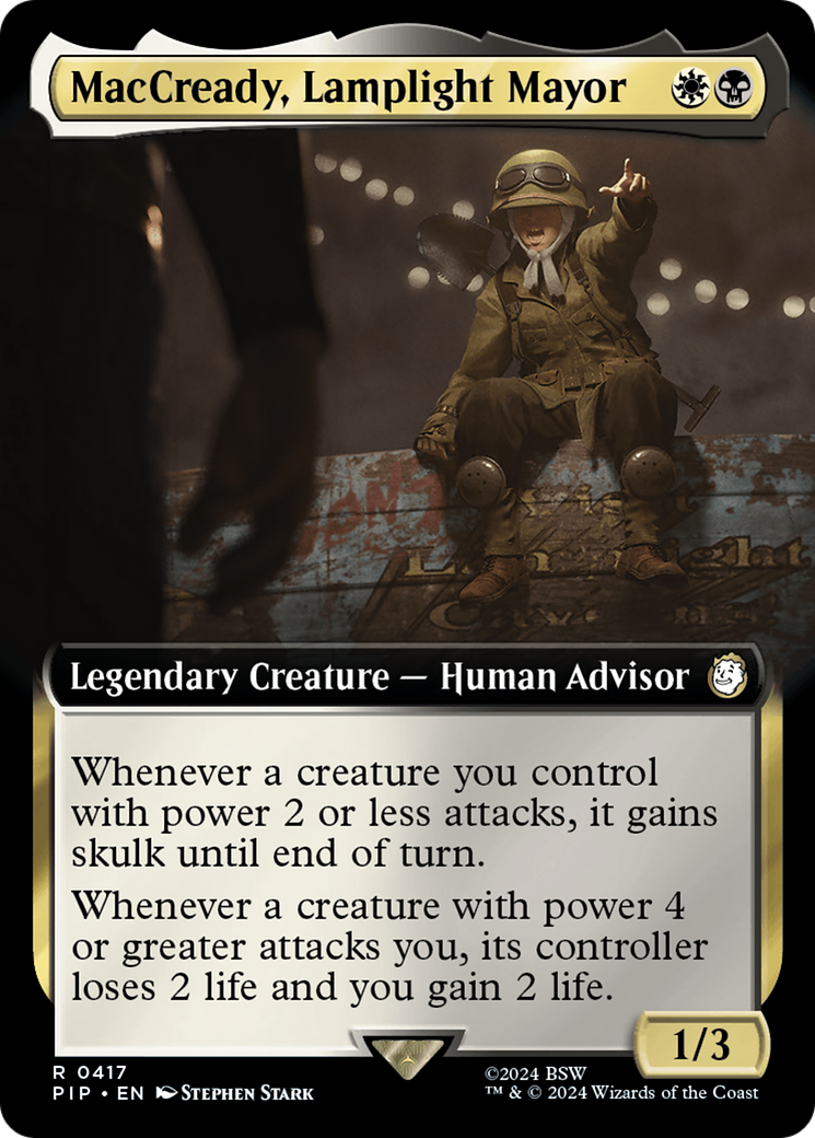 MacCready, Lamplight Mayor (Extended Art) [Fallout] | Exor Games Summserside