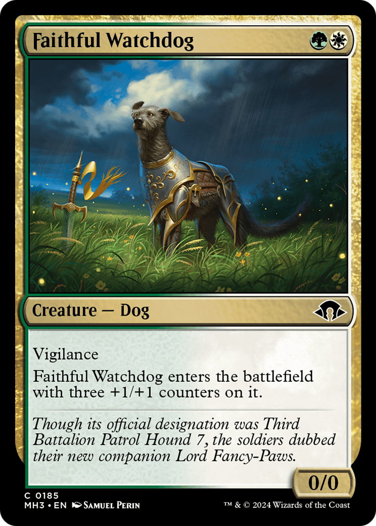 Faithful Watchdog [Modern Horizons 3] | Exor Games Summserside