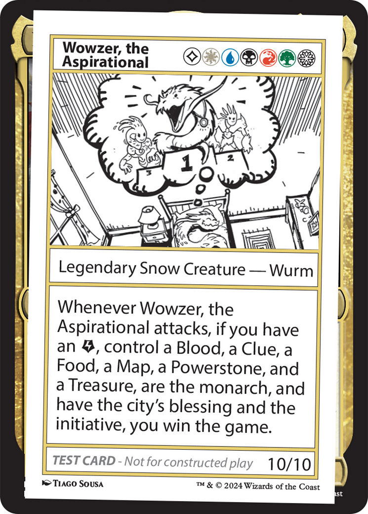 Wowzer, the Aspirational [Mystery Booster 2 Playtest Cards] | Exor Games Summserside