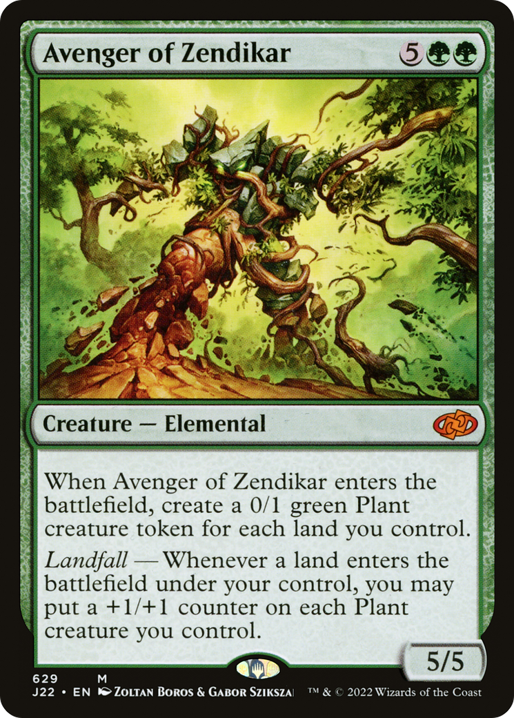 Avenger of Zendikar [Jumpstart 2022] | Exor Games Summserside