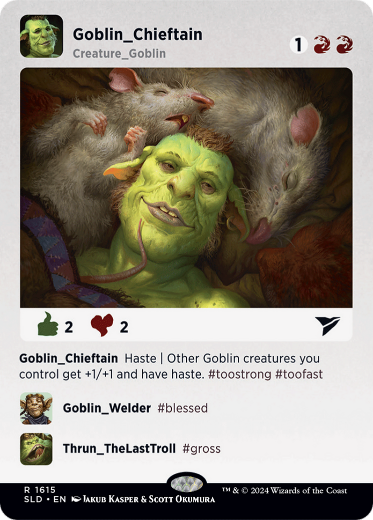 Goblin Chieftain [Secret Lair Drop Series] | Exor Games Summserside